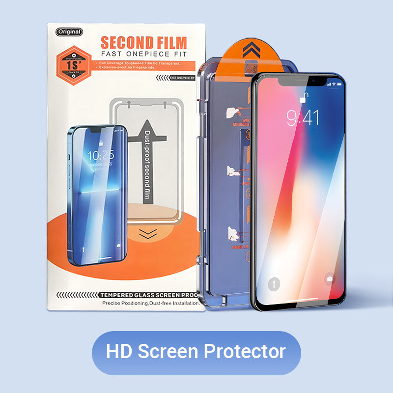 š„50% di scontoš„Pellicola protettiva in vetro temperato 4K HD/anti-peeping con installazione automatica per l'eliminazione della polvere per iPhone