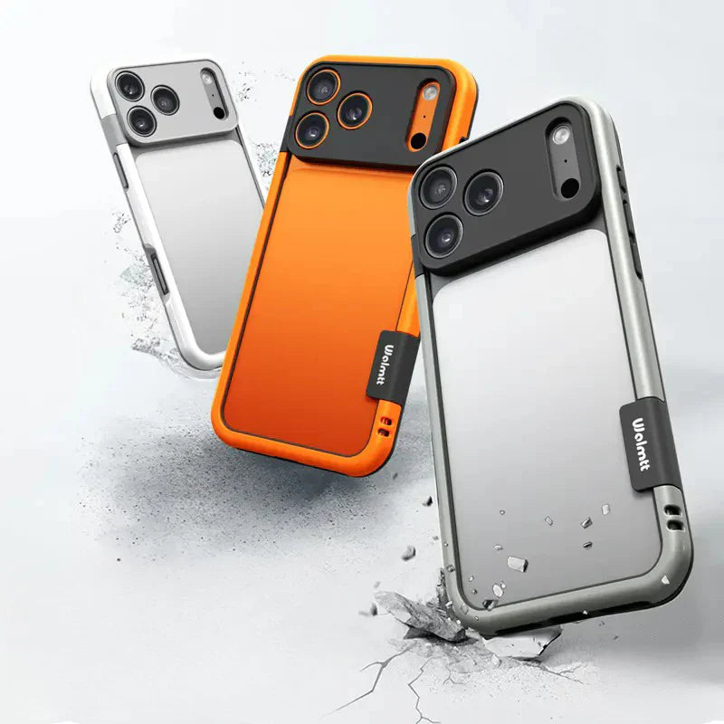 Funda disipadora de calor con marco de silicona suave para iPhone