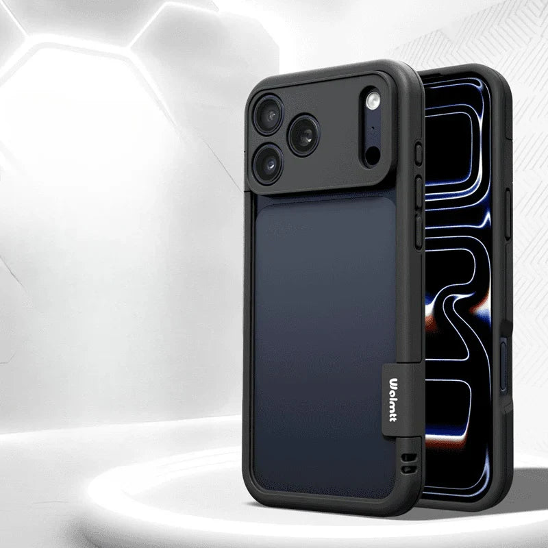 Funda disipadora de calor con marco de silicona suave para iPhone