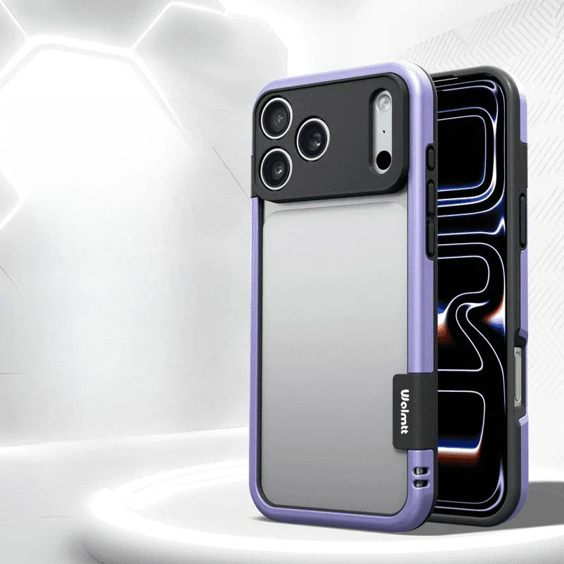 Funda disipadora de calor con marco de silicona suave para iPhone