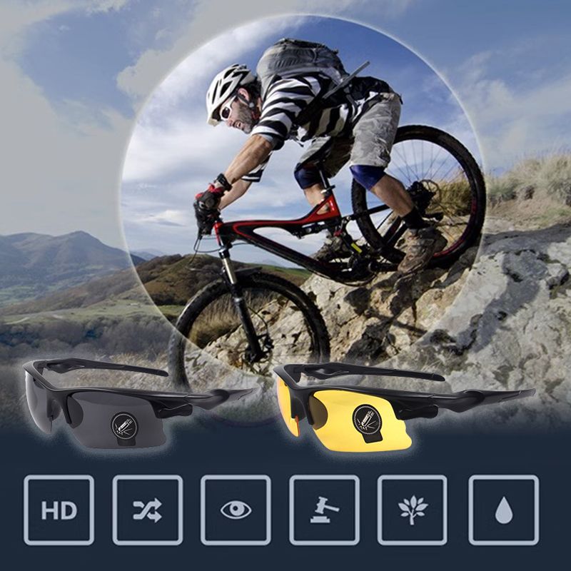 Outdoor Anti-glare Sunglasses and Night Vision Glasses