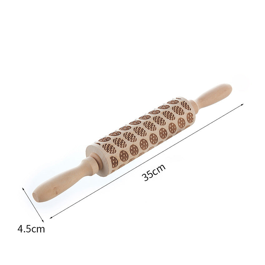 🎄Christmas Promotion 50% OFF🎅✨Christmas rolling pin🍪