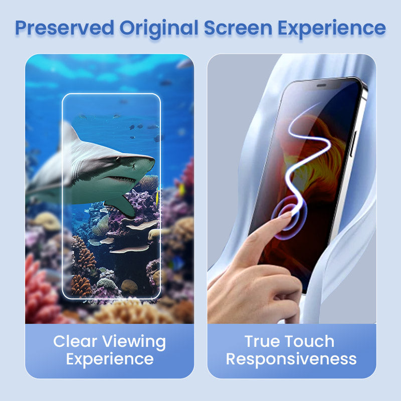 š„50% di scontoš„Pellicola protettiva in vetro temperato 4K HD/anti-peeping con installazione automatica per l'eliminazione della polvere per iPhone