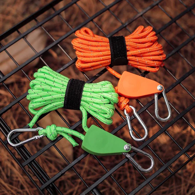 🔥Top-Selling Back-to-School Products Portable Adjustable Fix Camping Rope🌳