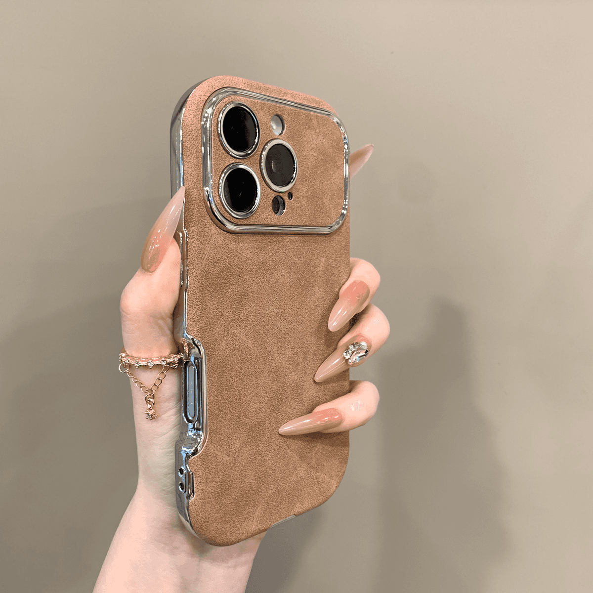 Θήκη από δέρμα Nubuck για iPhone——🔥Δεύτερο προϊόν με έκπτωση 50%