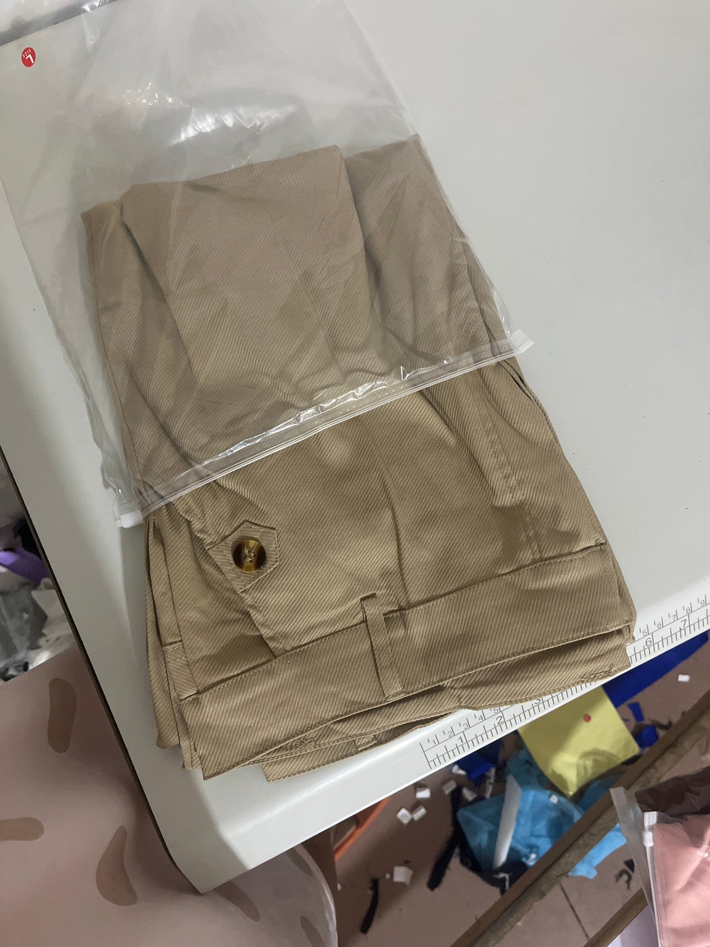 š„2024 HOT SALEš„Stretch Twill Cropped Wide Leg Pants
