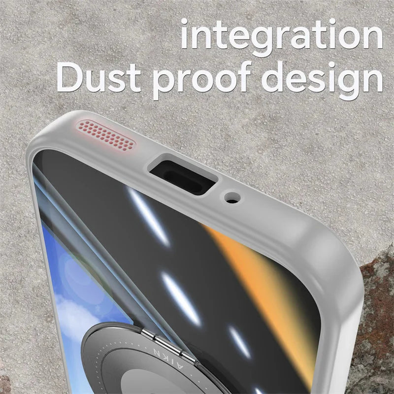Transparent Magnetic Case with Bracket