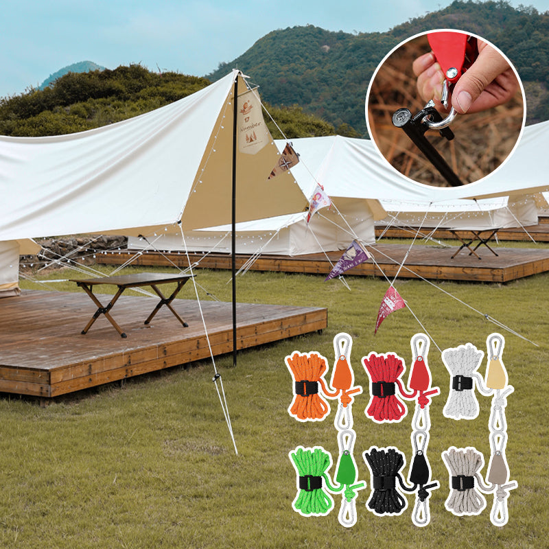 🔥Top-Selling Back-to-School Products Portable Adjustable Fix Camping Rope🌳