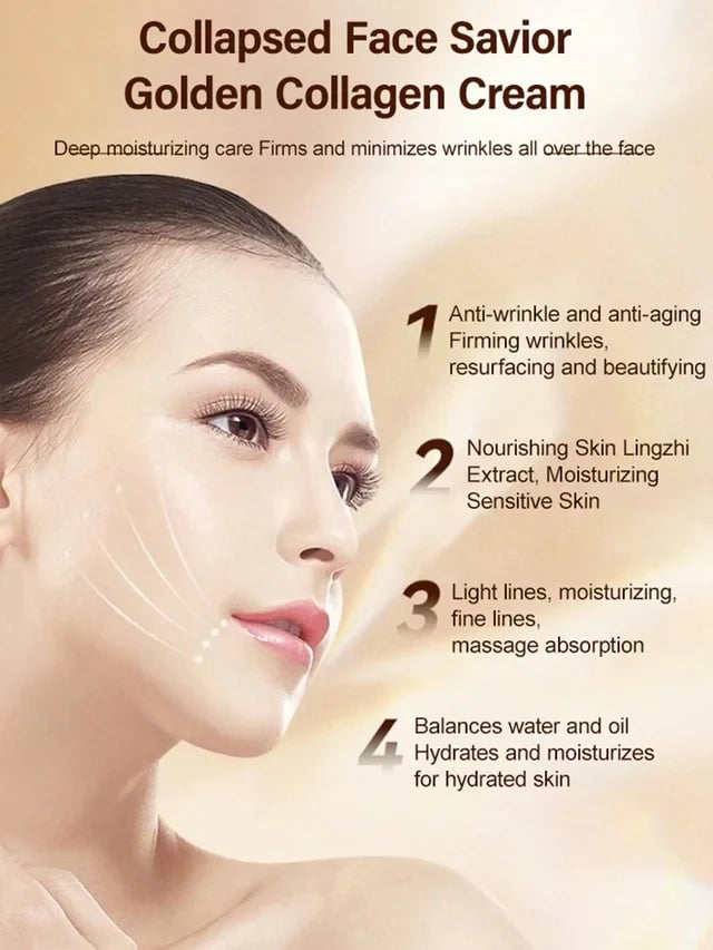 Gold Collagen Αντιρυτιδική Κρέμα