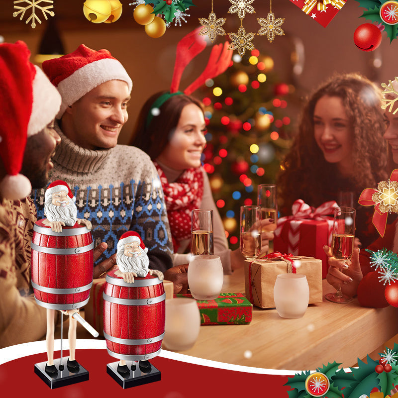 Dispensador divertido de cigarrillos emergente de Santa Claus