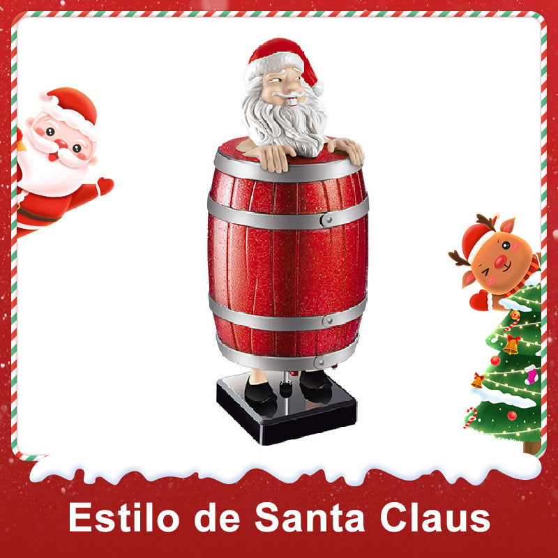Dispensador divertido de cigarrillos emergente de Santa Claus