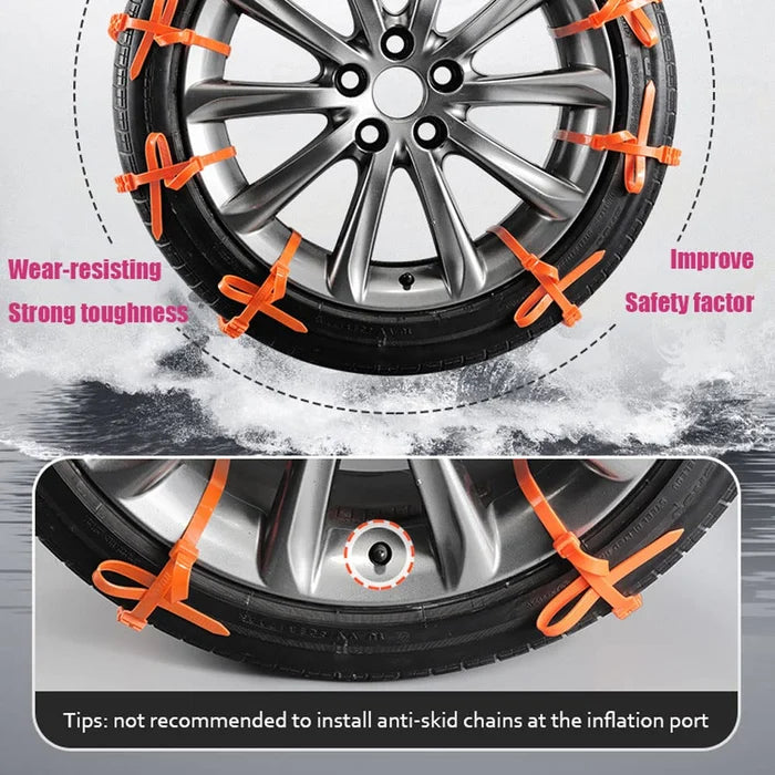 š„PRE 2025 Winter Hot Saleš„Universal Reusable Anti-skid Nylon Tire Chains