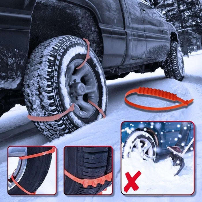 š„PRE 2025 Winter Hot Saleš„Universal Reusable Anti-skid Nylon Tire Chains