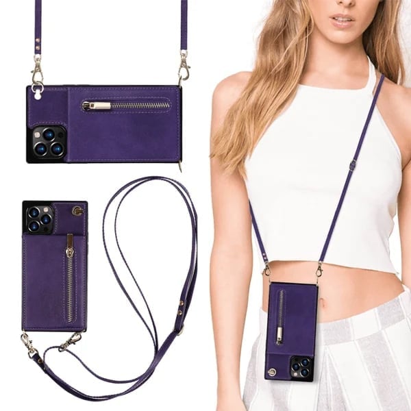 CROSSBODY WALLET IPHONE CASE - CREDIT CARD HOLDER