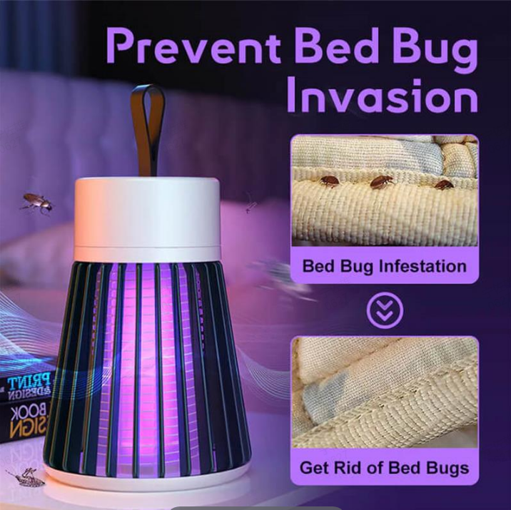 🎁Mata insectos portátil para interiores y exteriores - Fly & Trampa para mosquitos
