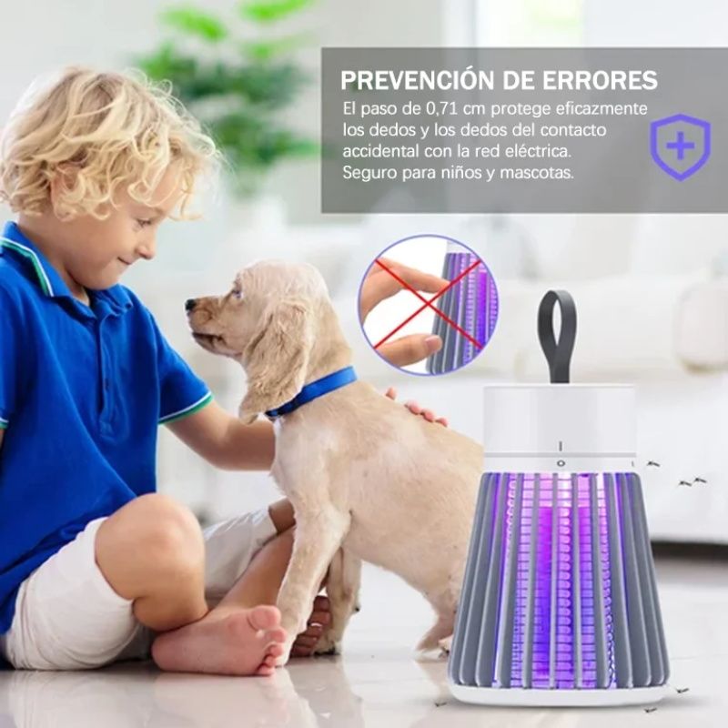 🎁Mata insectos portátil para interiores y exteriores - Fly & Trampa para mosquitos