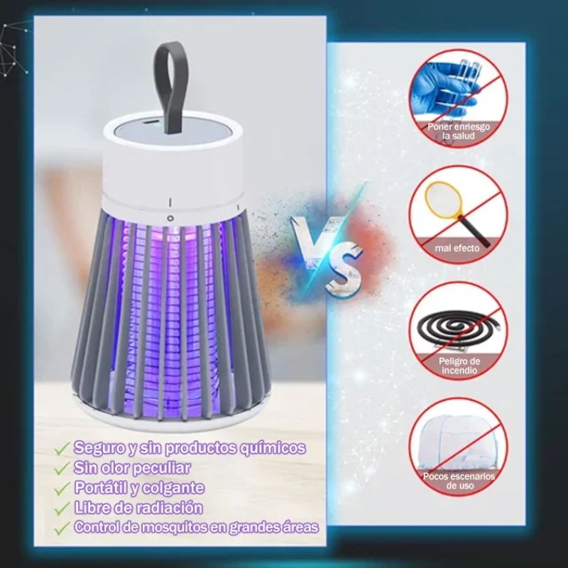 🎁Mata insectos portátil para interiores y exteriores - Fly & Trampa para mosquitos