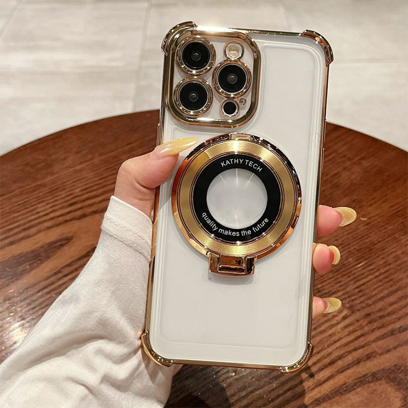 🔥Limited time 50% off🔥.Magnetic Lens Protective Phone Case with Stand