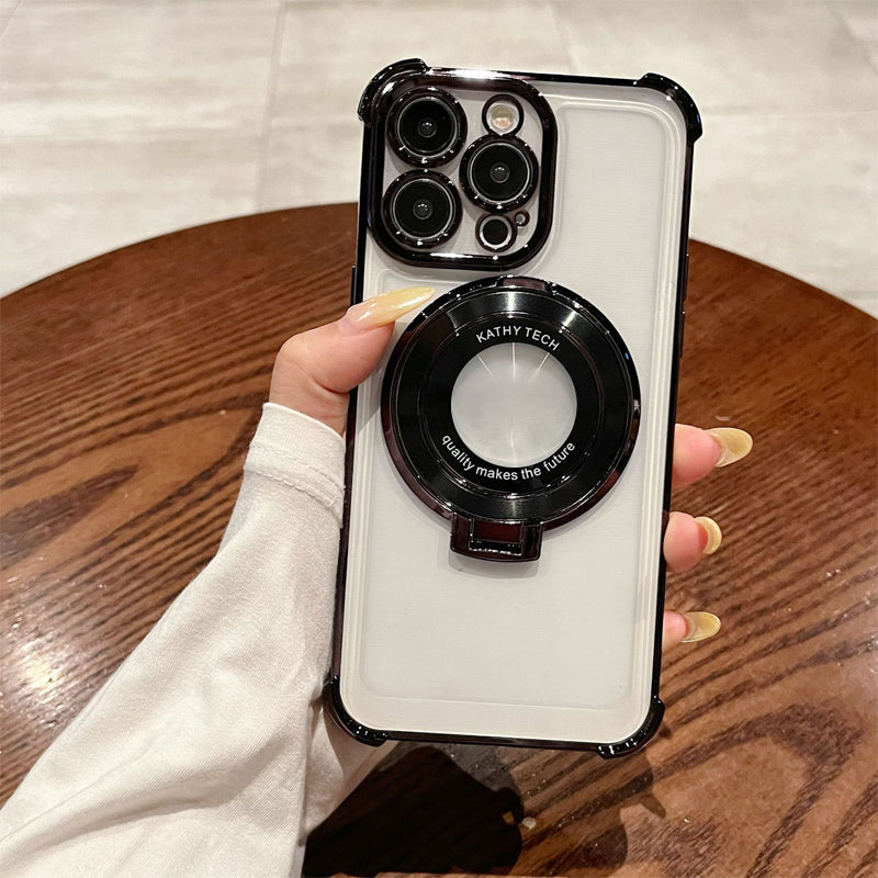 🔥Limited time 50% off🔥.Magnetic Lens Protective Phone Case with Stand