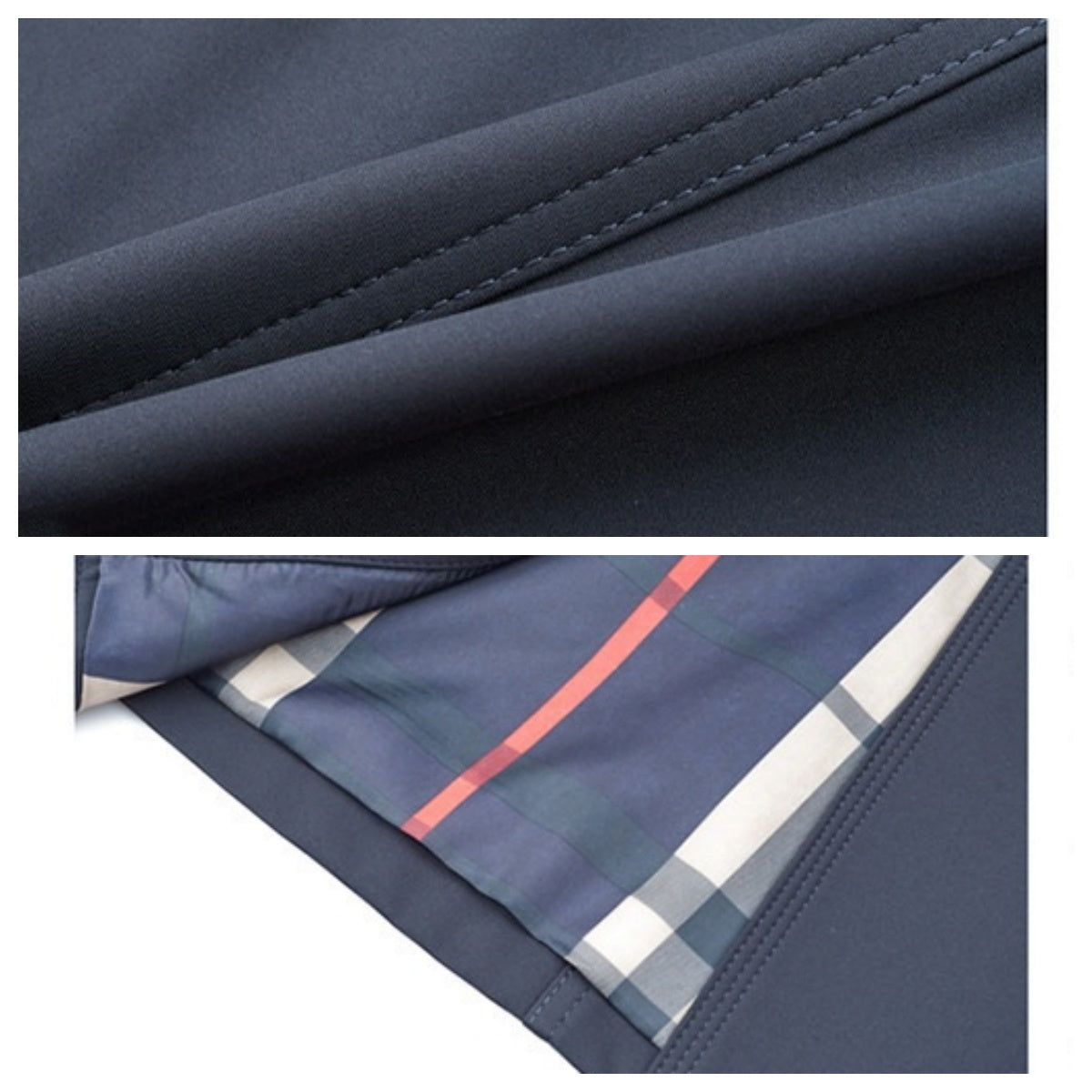 šWinter Hot SalešMen's Double Breasted Windbreaker Jacket