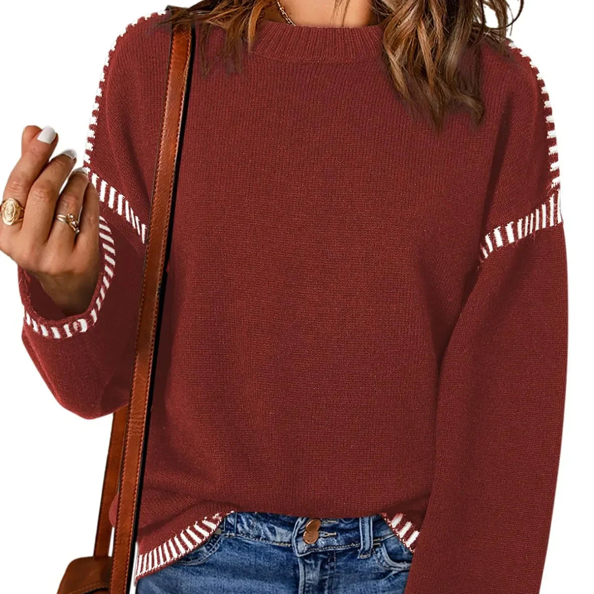 🎉Black Friday Series - Early Bird Price💖Women's Casual Knit Pullover Sweater