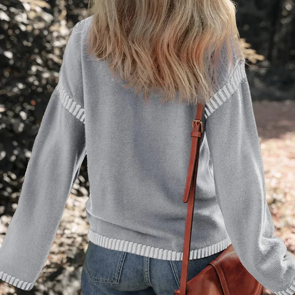 🎉Black Friday Series - Early Bird Price💖Women's Casual Knit Pullover Sweater