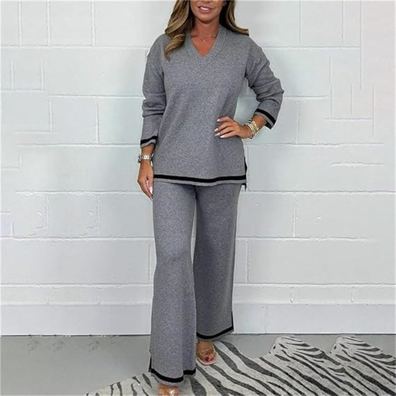 🎅Christmas Pre-sale(FREE SHIPPING)🎁Women's 2 Piece Knit Lounge Set