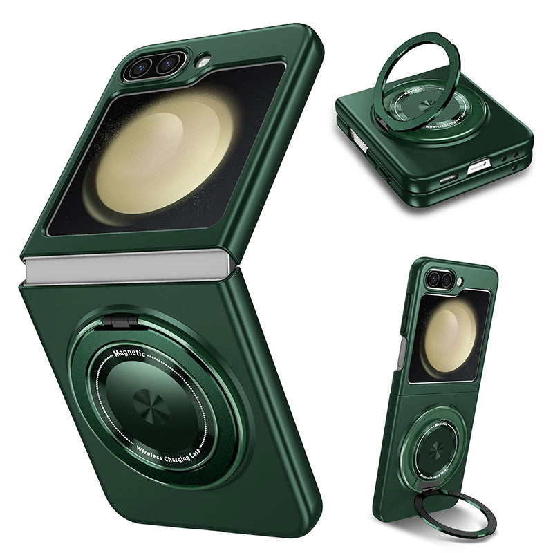 Suitable for Galaxy Z Fold Magnetic Rotating Bracket Mobile Phone Case