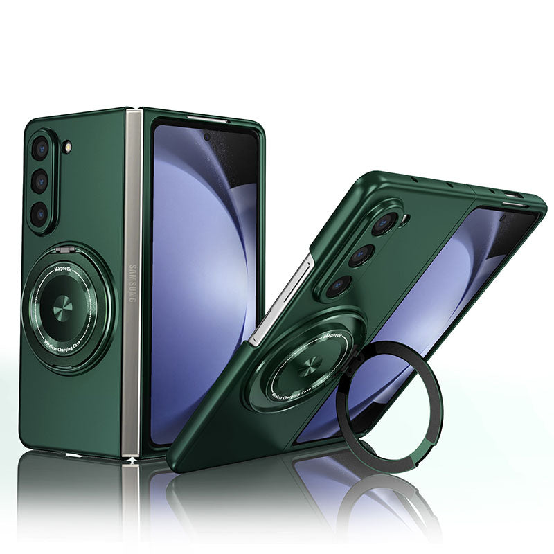 Suitable for Galaxy Z Fold Magnetic Rotating Bracket Mobile Phone Case