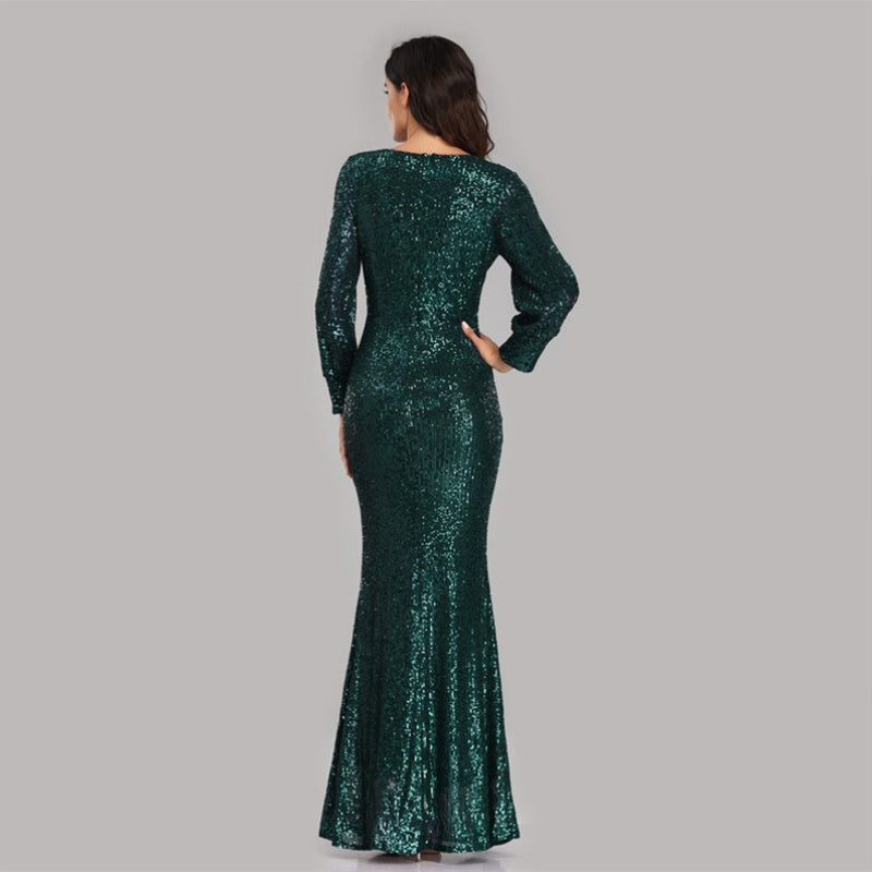 Women's Sequin Evening Dress