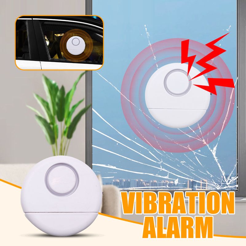 Door and Window Vibration Alarm with Earthquake Sensing
