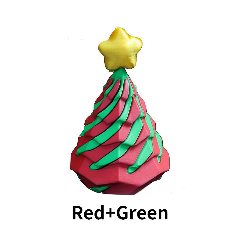 🎉3D Printed Christmas Tree Spiral Cone Fidget Toy