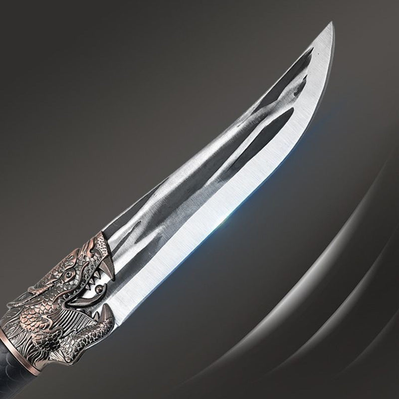 🔥2025 NEW SALES - 50% OFF🔥Bone-cutting Knife with Dragon Decoration and Scabbard