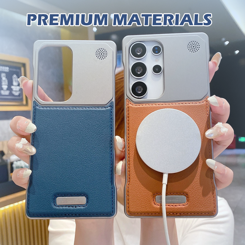 Funda para teléfono de PU con protección delgada y duradera