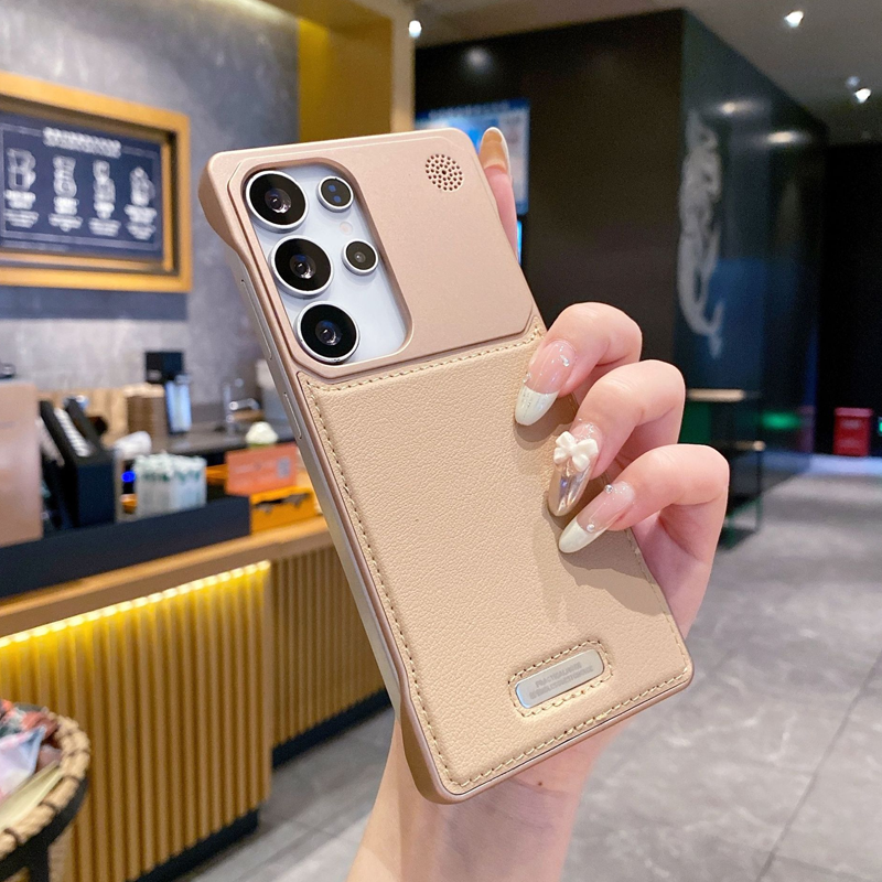 Funda para teléfono de PU con protección delgada y duradera