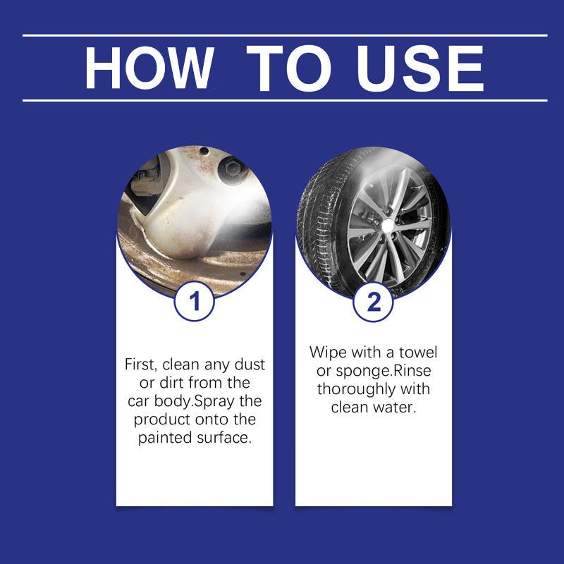 ⏳Time-Limited Special⏰All-in-One Powerful Rust Remover Spray For Cars