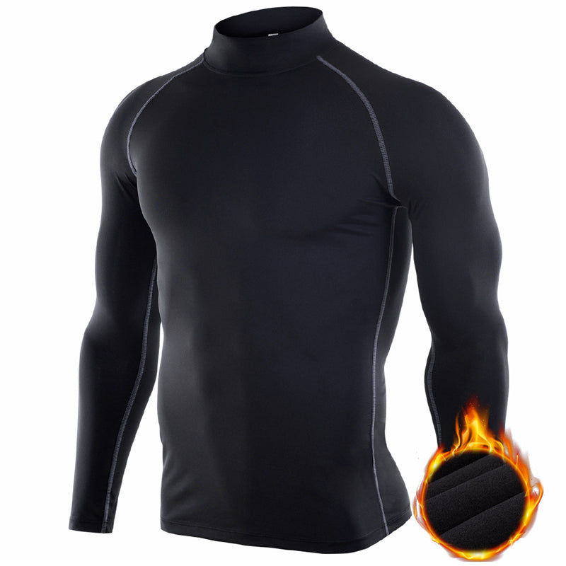 Men's Thermal Compression Long-Sleeve Shirt