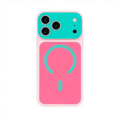 🌞🌈SUMMER HOT SALE💥95K+ SOLD!📱Trendy iPhone Case Hot Sale | Dopamine Color Block MagSafe Case – Ultra-Slim Matte Hard PC Cover for iPhone 17 Pro Max UK🇬🇧
