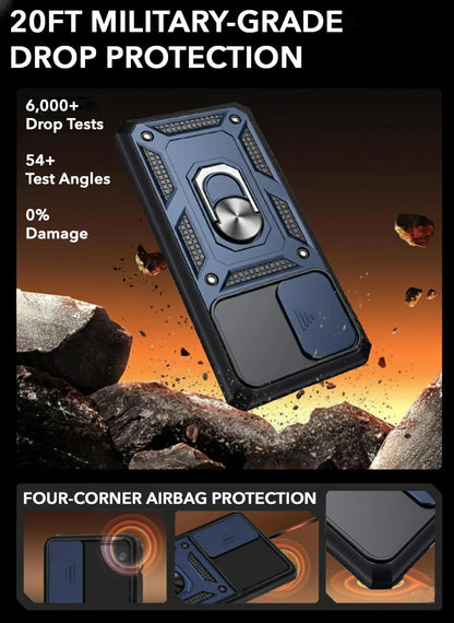 For iPhone Back Cover Case (Hybrid Dual Armor Polycarbonate)