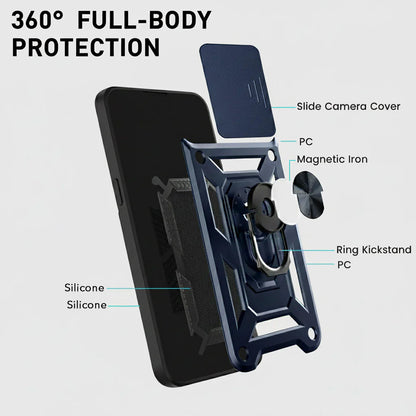 For iPhone Back Cover Case (Hybrid Dual Armor Polycarbonate)