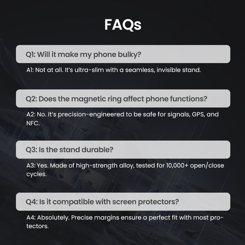 Multifunctional Lens Protection Case with Invisible Stand & Camera Protection for iPhone