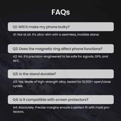Multifunctional Lens Protection Case with Invisible Stand & Camera Protection for iPhone