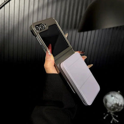 Electroplated Frosted Magnetic Cover for Samsung Galaxy Z Flip 3/4/5/6/7