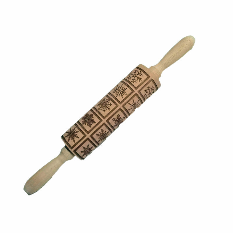 🎄Christmas Promotion 50% OFF🎅✨Christmas rolling pin🍪