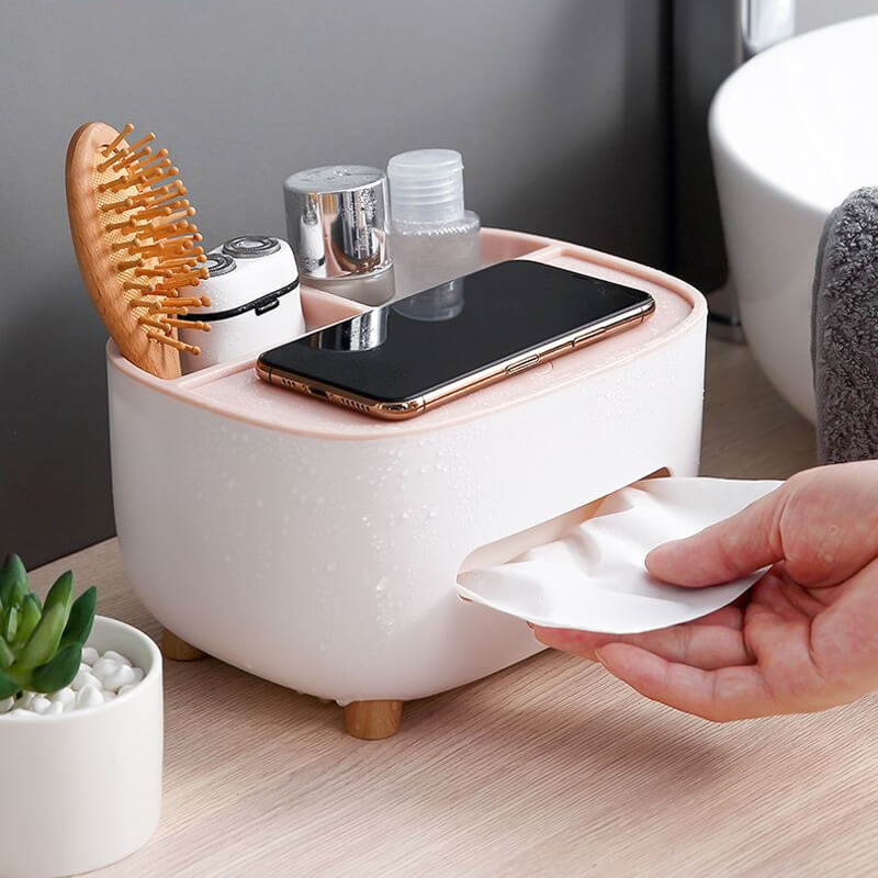 🖤Early Black Friday Sale:50% OFF🎉Paper multifunctional storage box mobile phone holder