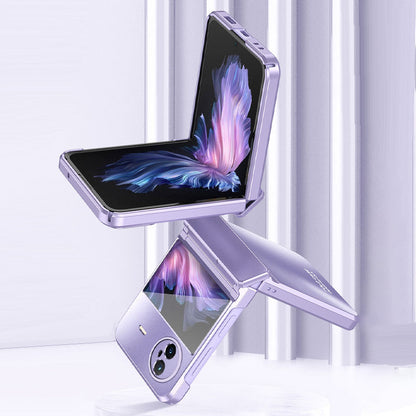 Enhanced Hinge Protection Electroplating Case for Samsung Galaxy Z Flip 7/6/5/4/3