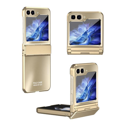 Enhanced Hinge Protection Electroplating Case for Samsung Galaxy Z Flip 7/6/5/4/3
