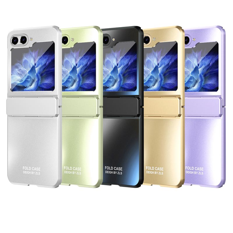 Enhanced Hinge Protection Electroplating Case for Samsung Galaxy Z Flip 7/6/5/4/3