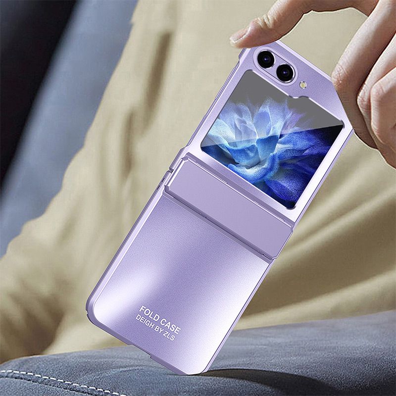 Enhanced Hinge Protection Electroplating Case for Samsung Galaxy Z Flip 7/6/5/4/3