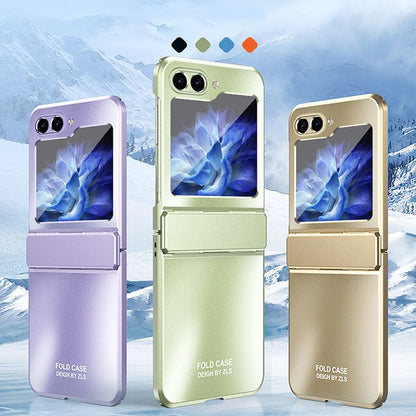 Enhanced Hinge Protection Electroplating Case for Samsung Galaxy Z Flip 7/6/5/4/3